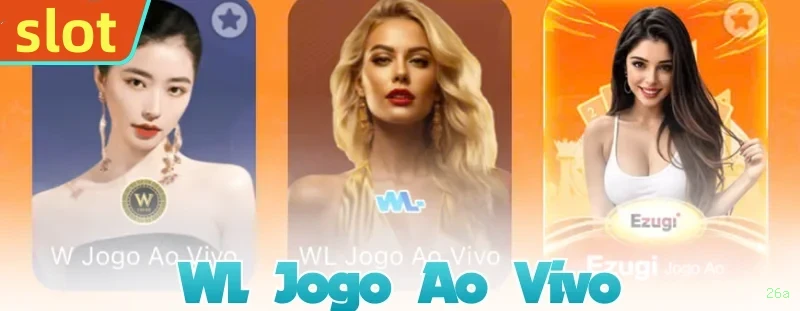 Imagem promocional do cassino online da 26a mostrando jogos ao vivo